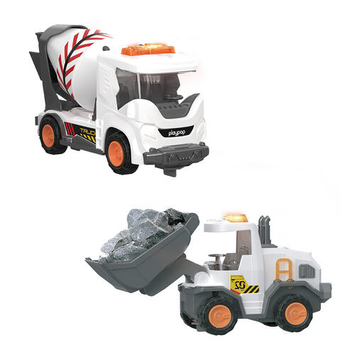 playpop Space Construction Vehicles Set