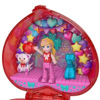 Polly Pocket Mattel 80th Ruby Red Ring Box