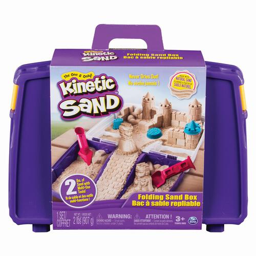 Kinetic Sand Ack Folding Sand Box