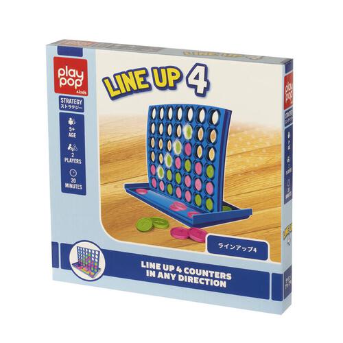 Play Pop Line Up 4 Strategy Game