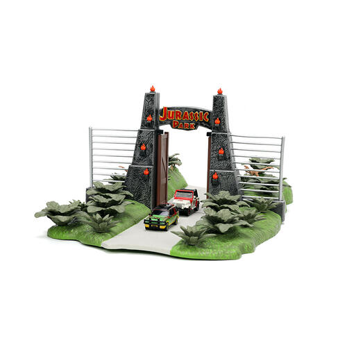 Jada Jurassic World Nano Scene Jurassic Park With 2 Figures