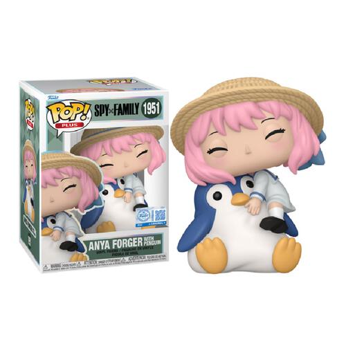 Funko POP! Plus Spy x Family - Anya Forger with Penguin Vinyl Figure