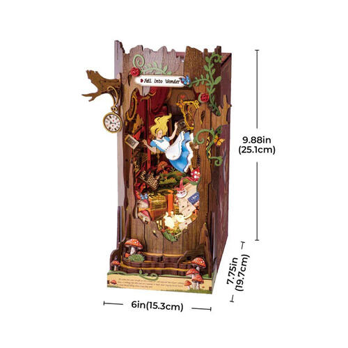Rolife DIY Book Nook Alice Adventure