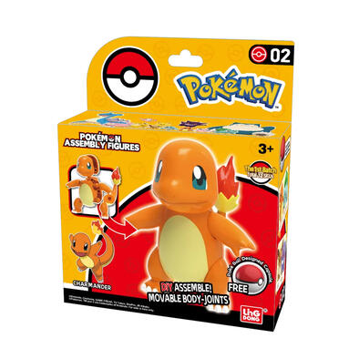Pokemon Assembly Figures- Charmander