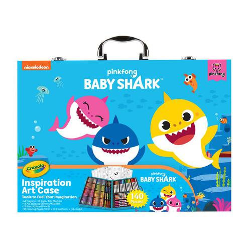Crayola Baby Shark Inspiration Art Case