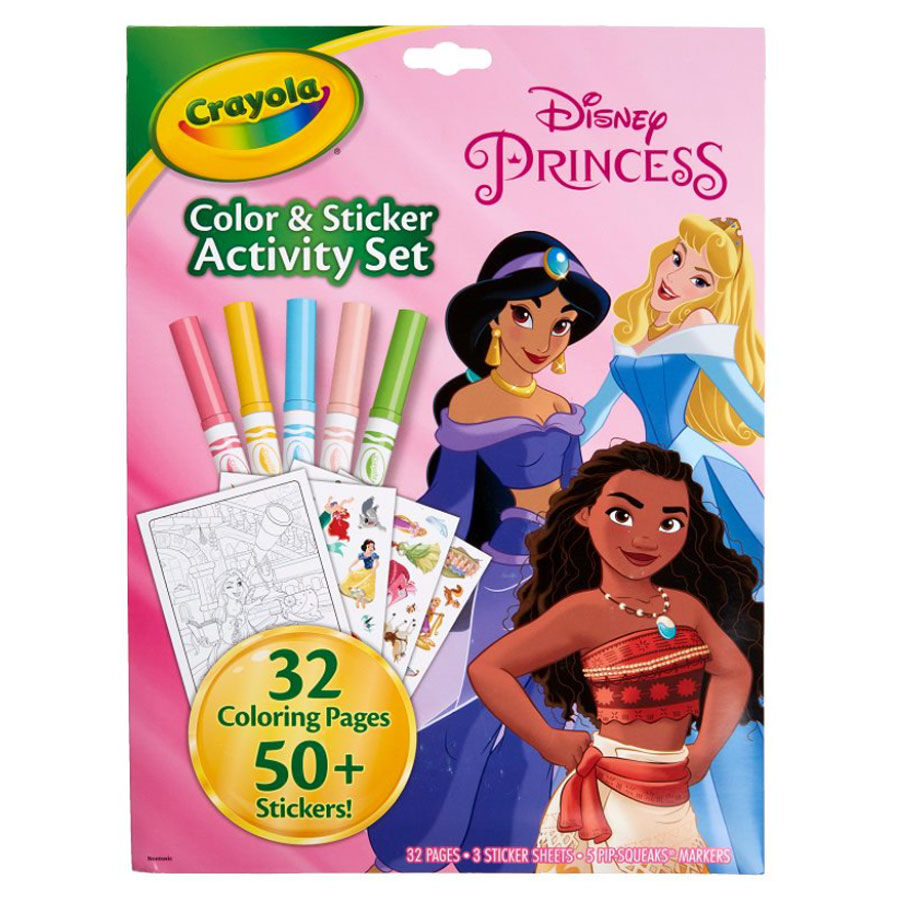 Crayola Color Sticker Book Princess Toys R Us Brunei Official Website