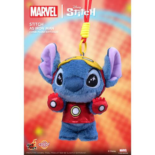 Hot Toys Disney Stitch Cosbi Plush Keychain Blind Box PPLU072N (1 Pc)