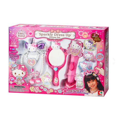 Hello Kitty Sparkly Dress Up Deluxe Set