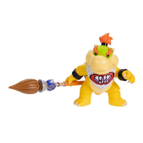 The Super Mario Galaxy Movie - 5&rdquo; Figure Series &ndash; Bowser Jr. Figure with Paint Brush Accessory