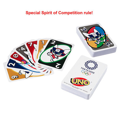 Uno Olympics Cards