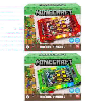 Minecraft Arcade Pinball - Assorted (1 Pc)