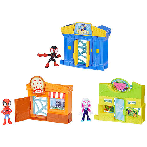 Marvel Spidey and His Amazing Friends City Blocks Playset - Assorted