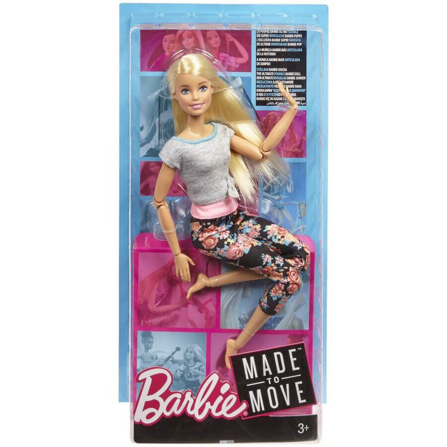 Barbie made to move doll with fashion accessories online