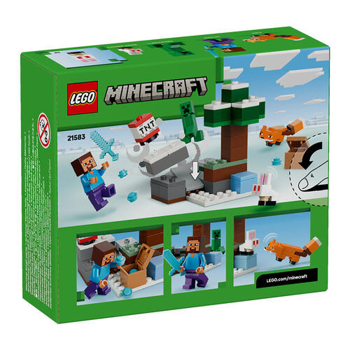 LEGO Minecraft Steve&rsquo;s Taiga Adventure 21583