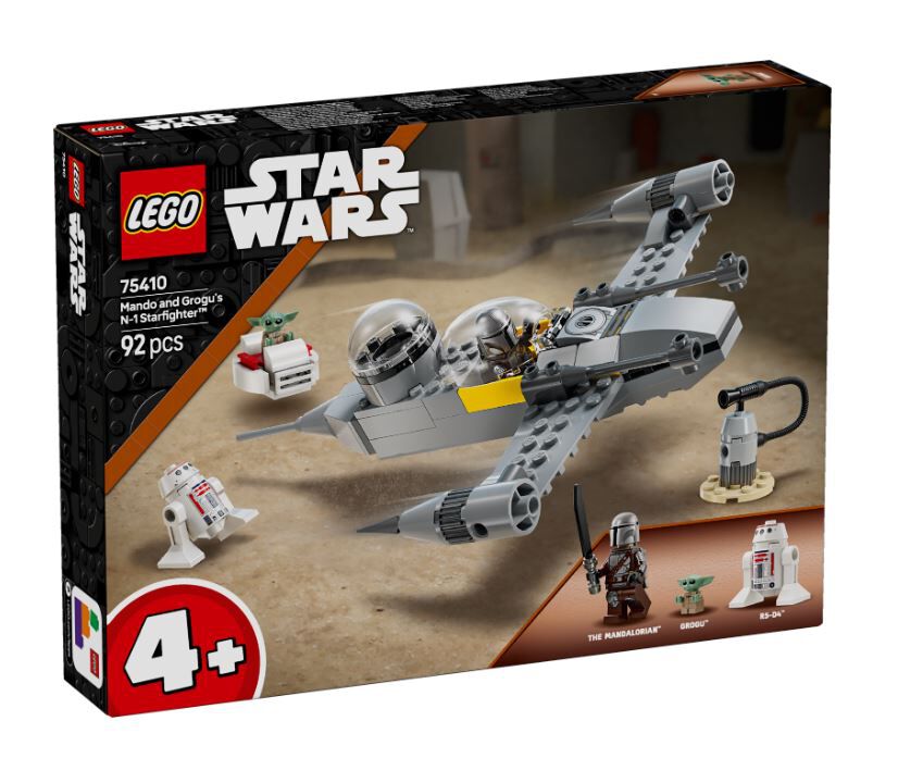 LEGO Star Wars Mando and Grogu's N-1 Starfighter 75410 | Toys”R”Us – Brunei