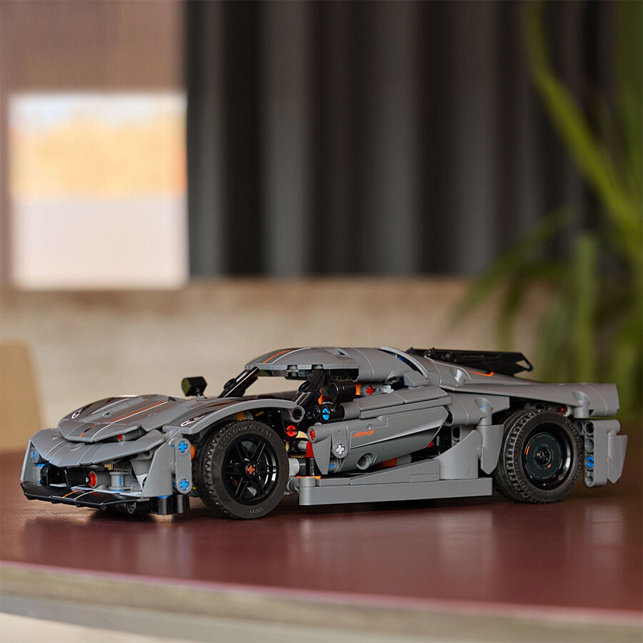 Lego grey car online