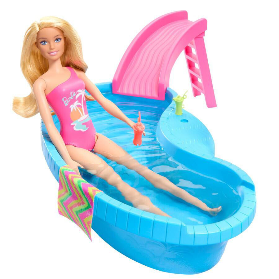 Barbie Pool With Doll Blonde Toys R Us Brunei Official Website