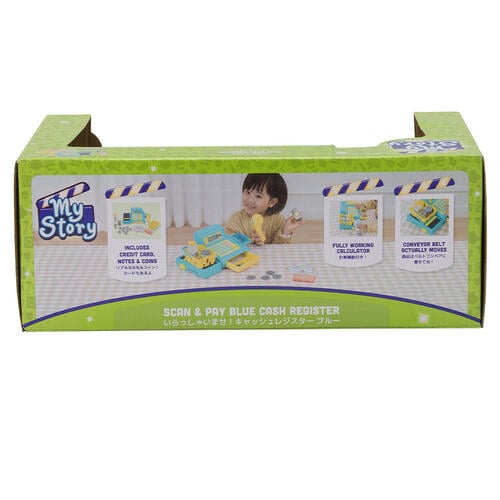 My Story Scan & Pay Blue Cash Register - Blue