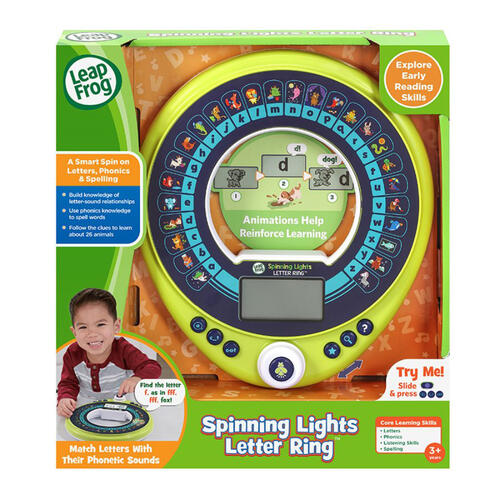 LeapFrog Spinning Lights Letter Ring