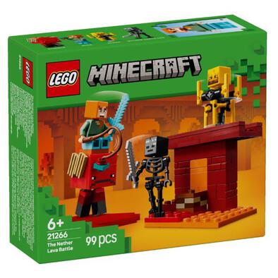 LEGO Minecraft The Nether Lava Battle 21266