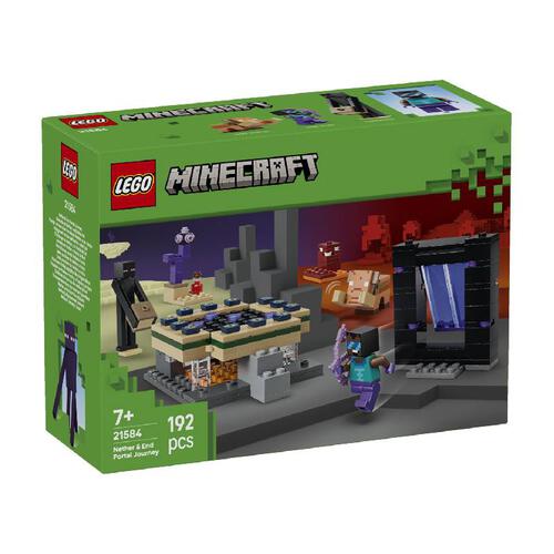 LEGO Minecraft Nether & End Portal Journey 21584