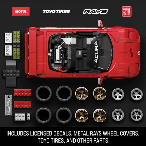 Mattel Brickshop Hot Wheels Racer Elite Acura