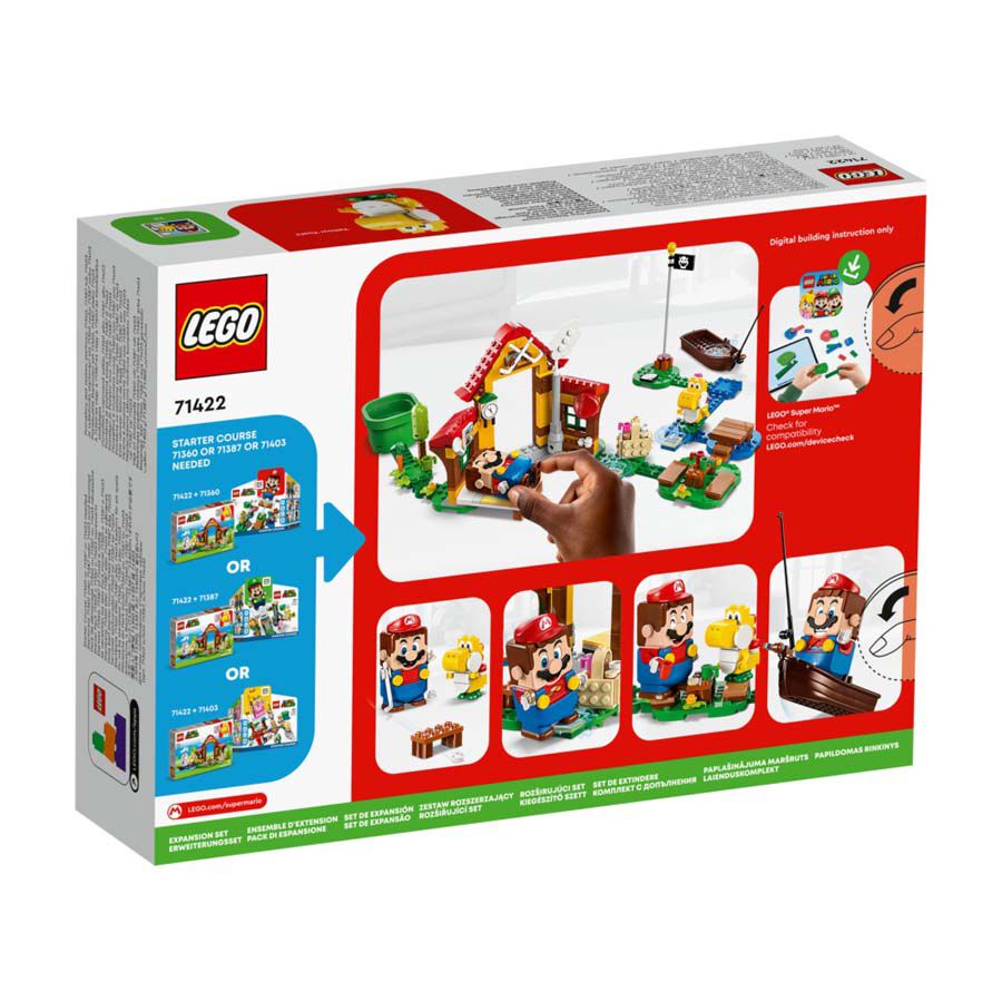 LEGO Super Mario Picnic at Mario s House Expansion Set 71422 Toys R Us Brunei Official Website