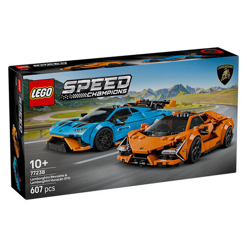 LEGO Speed Champions Lamborghini Revuelto & Hurac&aacute;n STO 77238