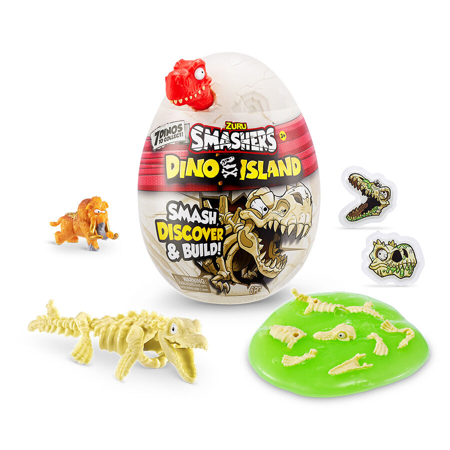 Smashers Nano Egg Series 1 Dino Island Assorted Toys
