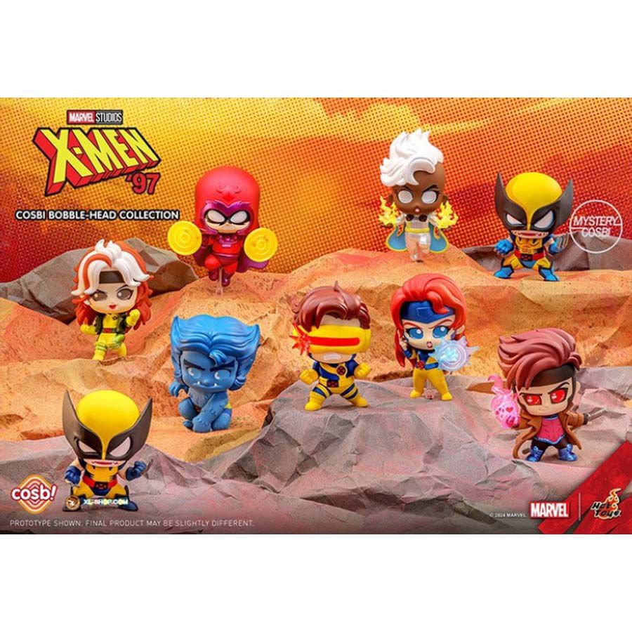 Marvel X-Men '97 Cosbi Bobble-Head Collection - Assorted