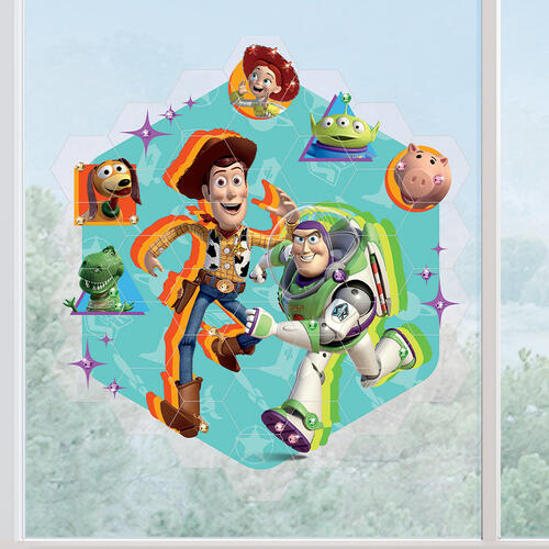 Make It Real Window Art: Toy Story
