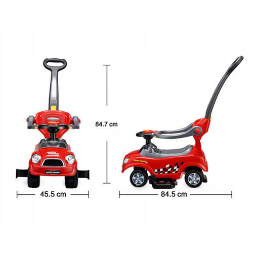 Chi Lok Bo 3-In-1 Easy Wheel Ride On Car