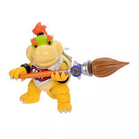 The Super Mario Galaxy Movie - 5&rdquo; Figure Series &ndash; Bowser Jr. Figure with Paint Brush Accessory