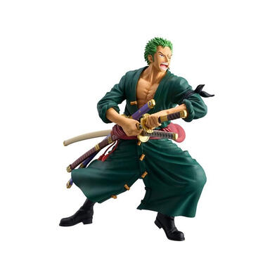 BANPRESTO ONE PIECE GRANDISTA RORONOA ZORO FIGURE