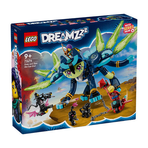 LEGO DreamZzz Zoey and Zian the Cat-Owl 71476