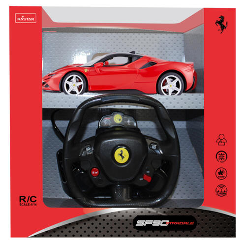 Rastar R/C 1:14 Ferrari SF90 Stradale With Steering Wheel
