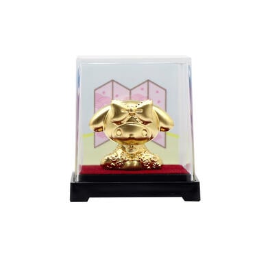 Sanrio My Melody Showa Collection 24K Gold Foil Mini Figure