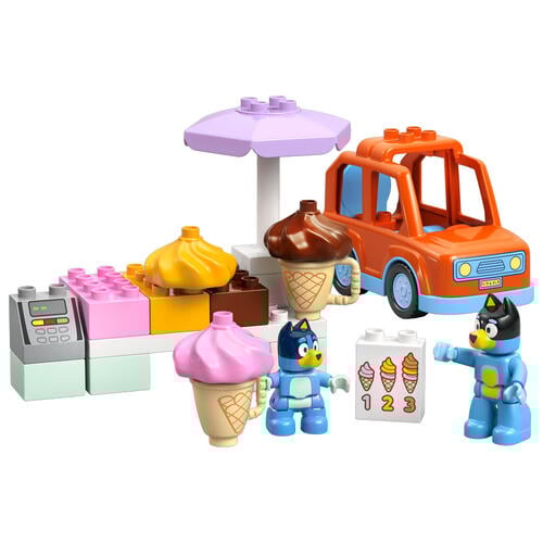  LEGO DUPLO Bluey Ice Cream Trip with Bluey