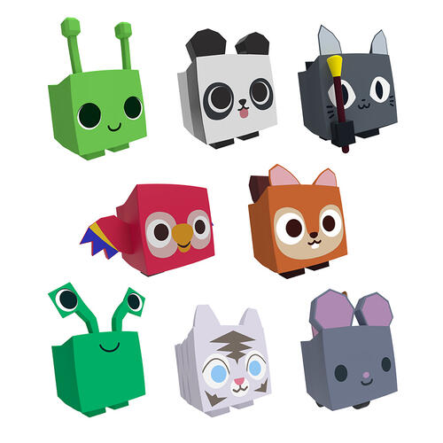 Bizak Pet Simulator Pack of 2, Cute Pets Inside Surprise Eggs, Puppies,  Kittens and Dragons and Unicorns - Collectibles - Includes Codes Redeemable  at Roblox (64231801) : : Toys & Games