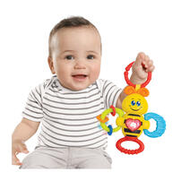 playpop Light-Up Twist Rattle-Bee