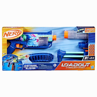 NERF Loadout Cyberlight Ghost Blaster