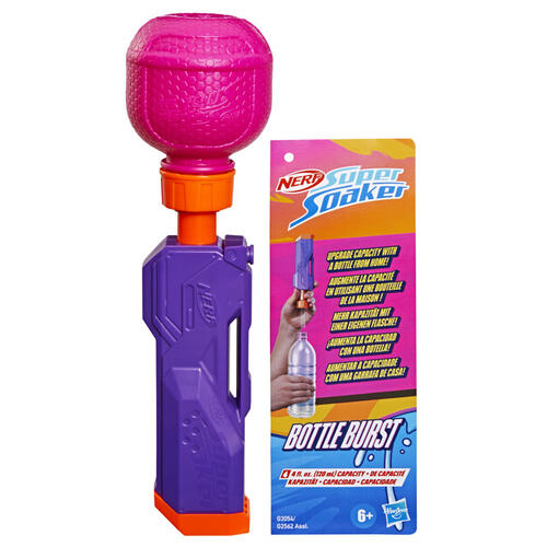 NERF Supersoaker Bottle Burst - Assorted (1 Pc)