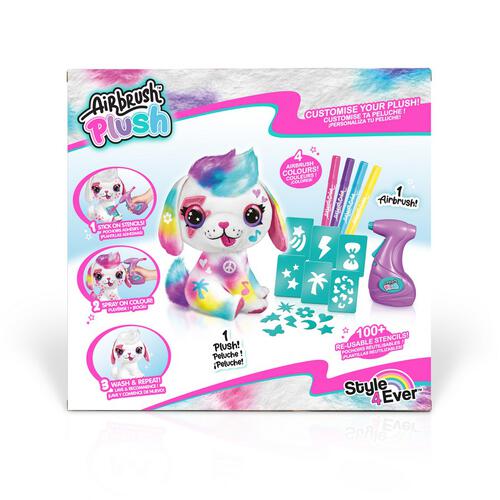 Style 4 Ever Airbrush Soft Toy Puppy