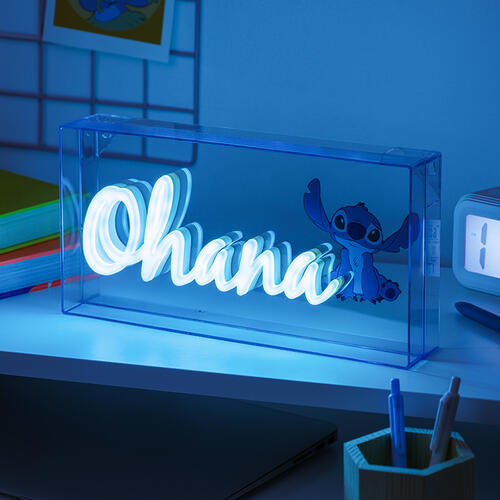Paladone Disney Stitch Ohana LED Neon Light