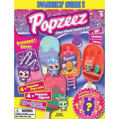 Popzeez Family Size Set 3