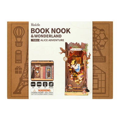 Rolife DIY Book Nook Alice Adventure