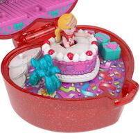 Polly Pocket Mattel 80th Ruby Red Ring Box