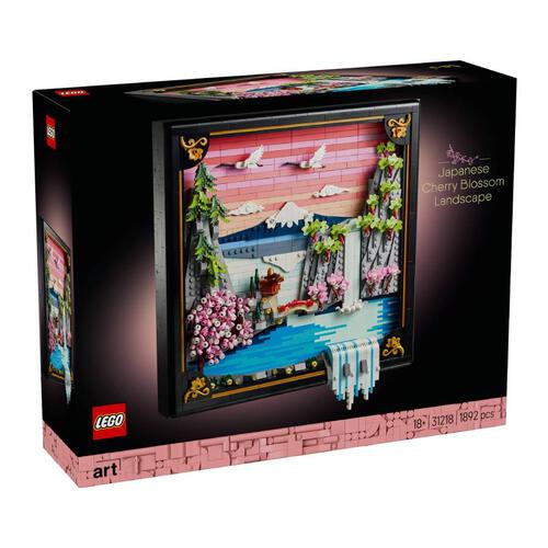 (Pre-Order) LEGO Art Japanese Cherry Blossom Landscape 31218 (Estimated Early Jan 2026)