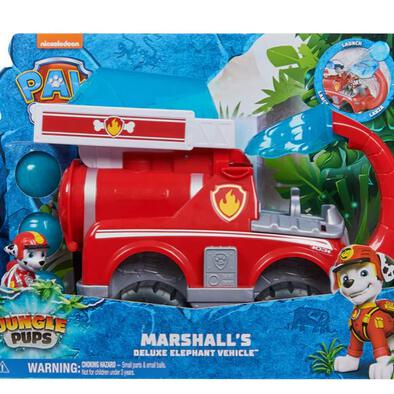 PAW Patrol Jungle Pups, Marshall's Deluxe Elephant Firetruck