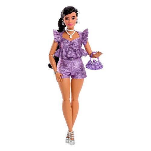 Barbie Deluxe Style Indian Purple Dress Fall